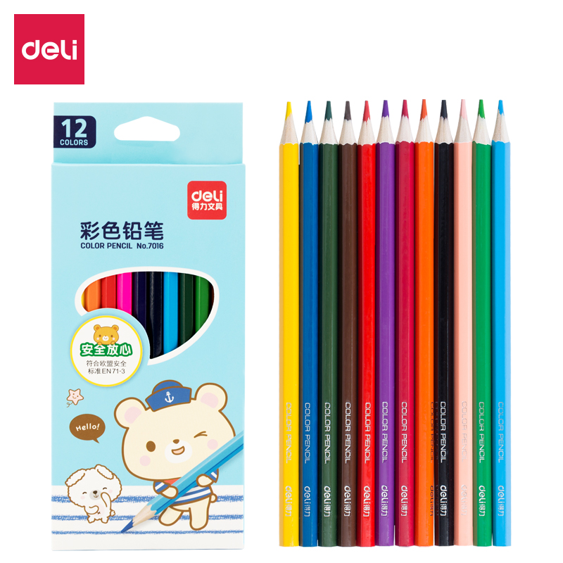 Deli-7016 Colored Pencil