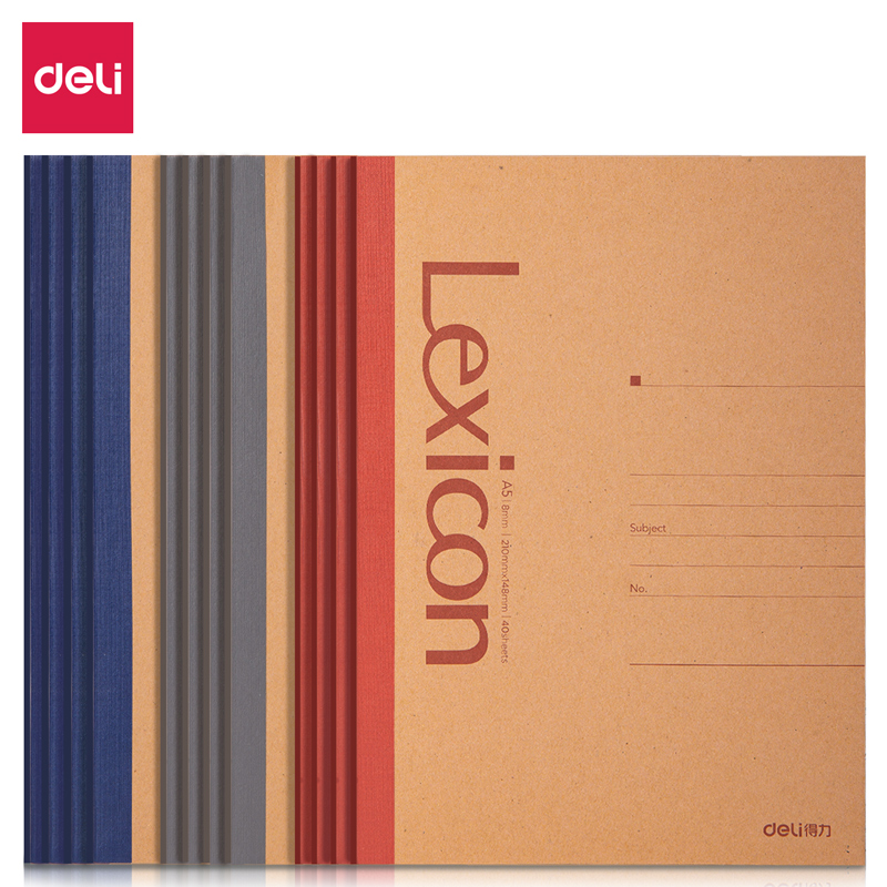 Deli-7636 Office Soft Cover Notebook