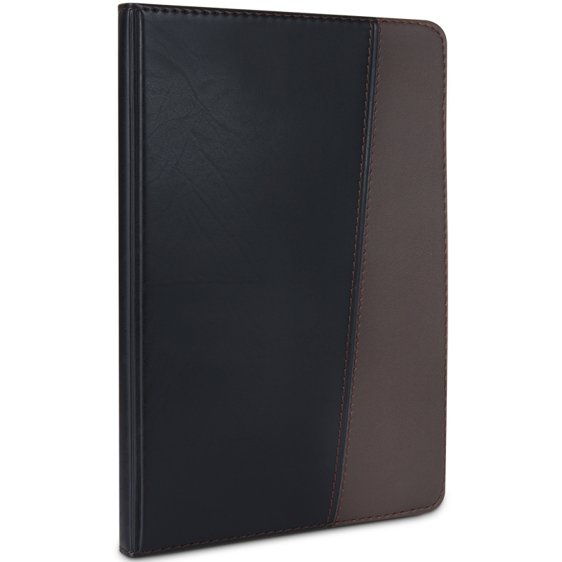 Deli-7911 Leather Cover Notebook