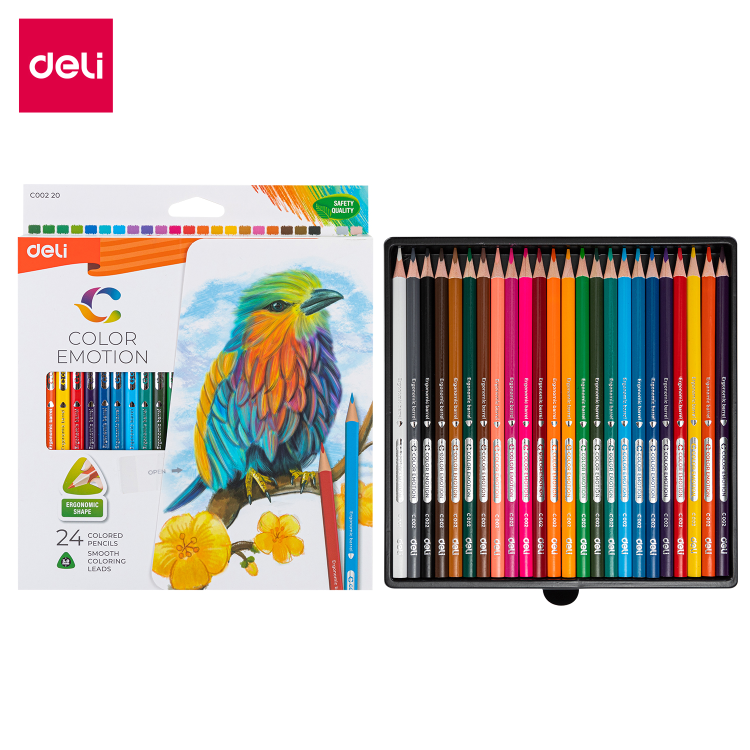Deli-EC00220 Colored Pencil