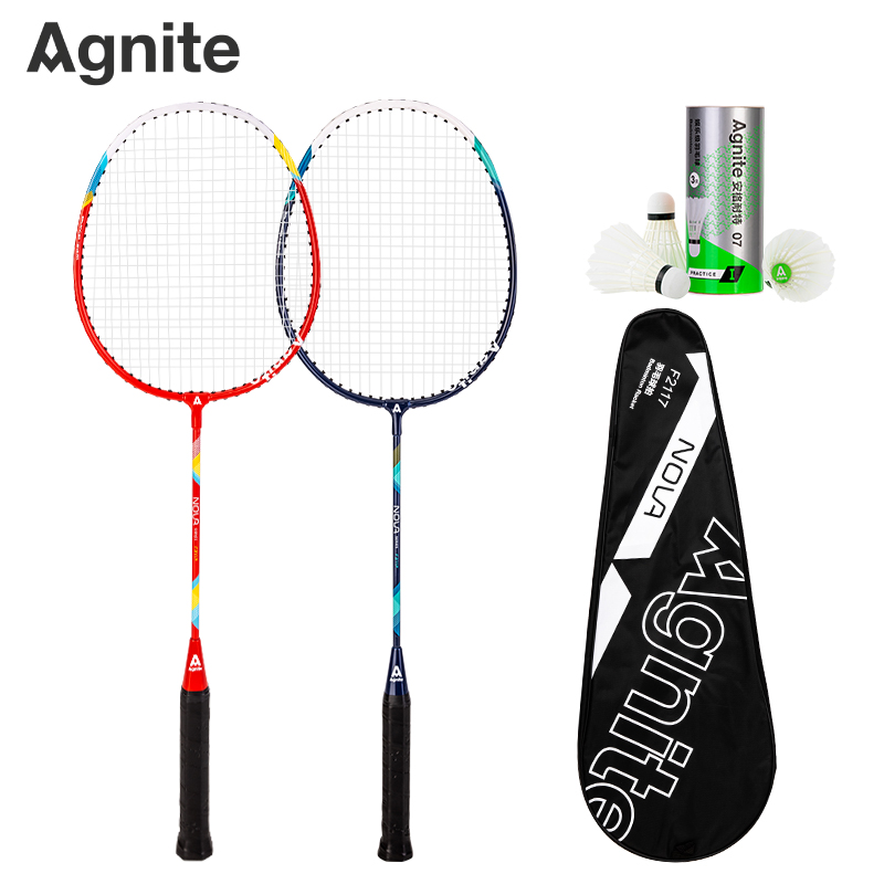 Deli-F2117 Agnite Badminton Racket and Ball Set