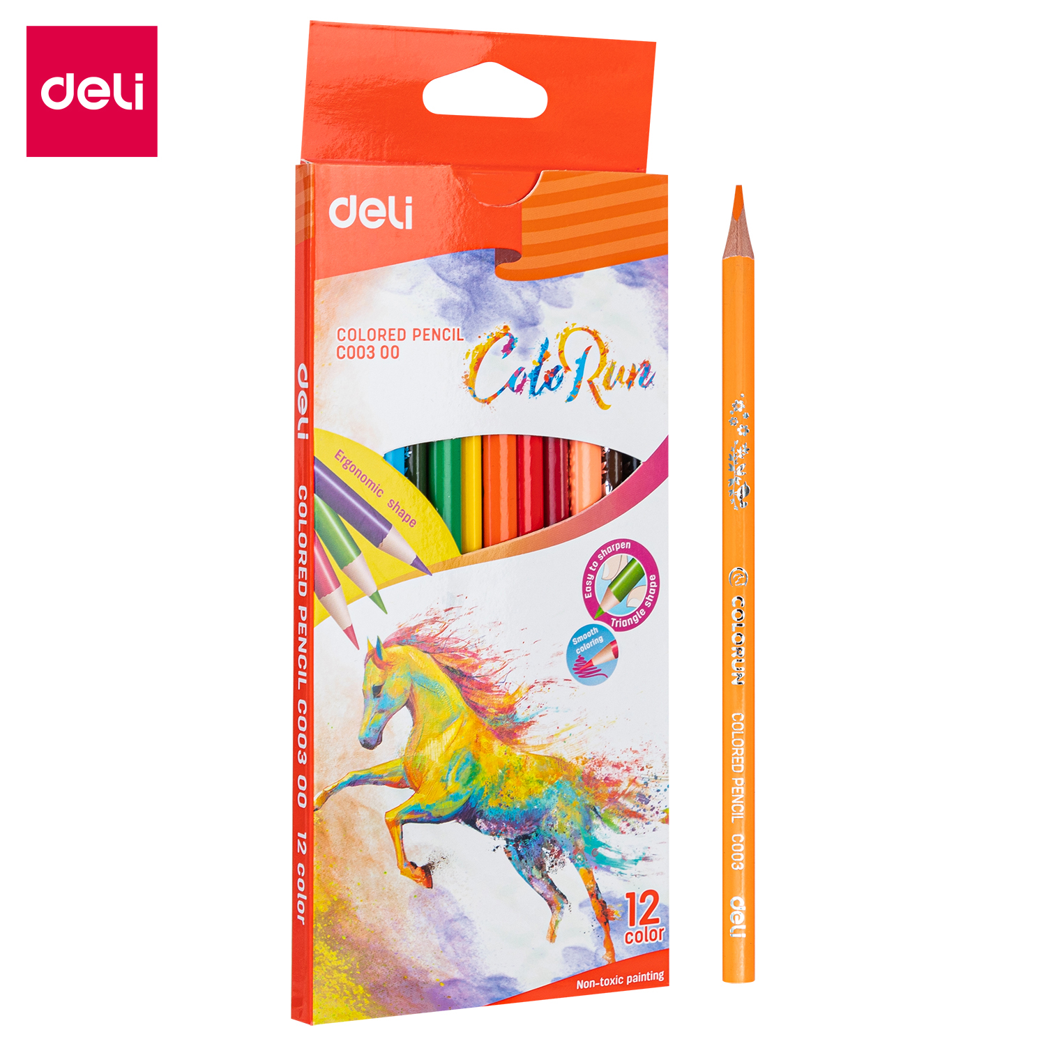 Deli-EC00300 Colored Pencil