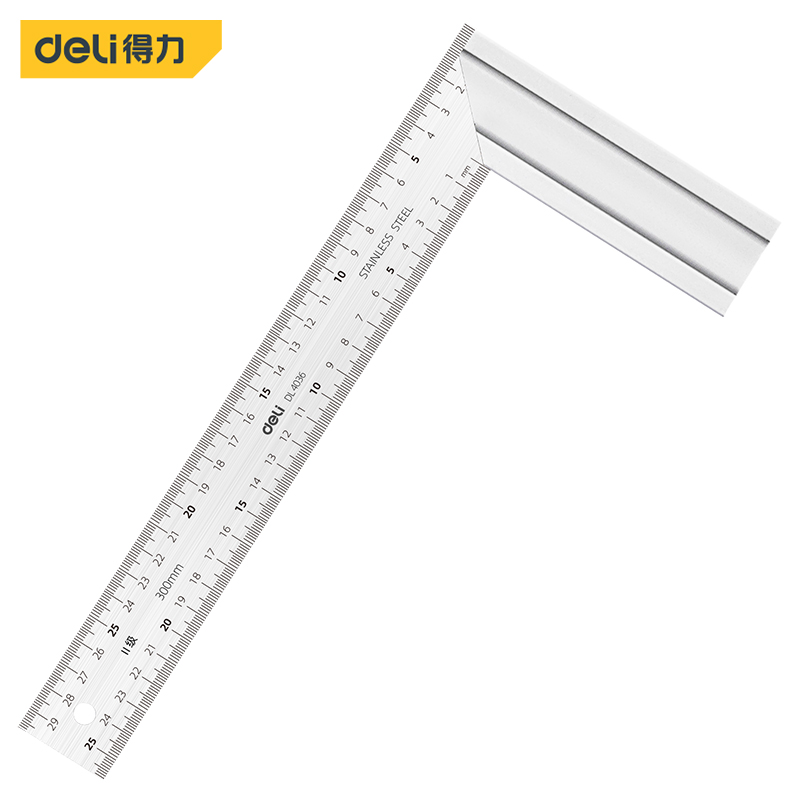 Deli-DL4036 Steel Angle Ruler