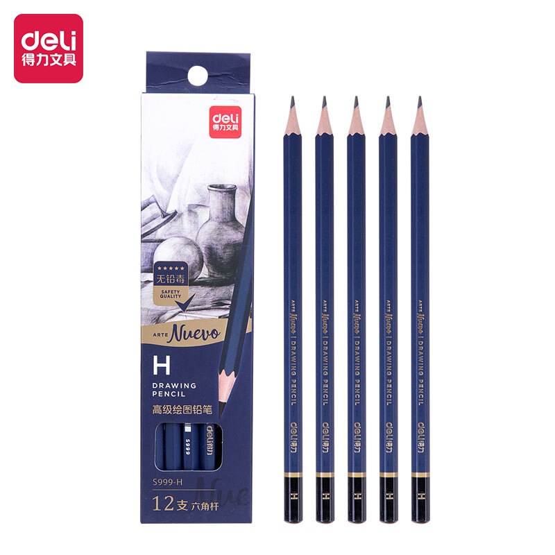 Deli-S999-H Sketching Pencil