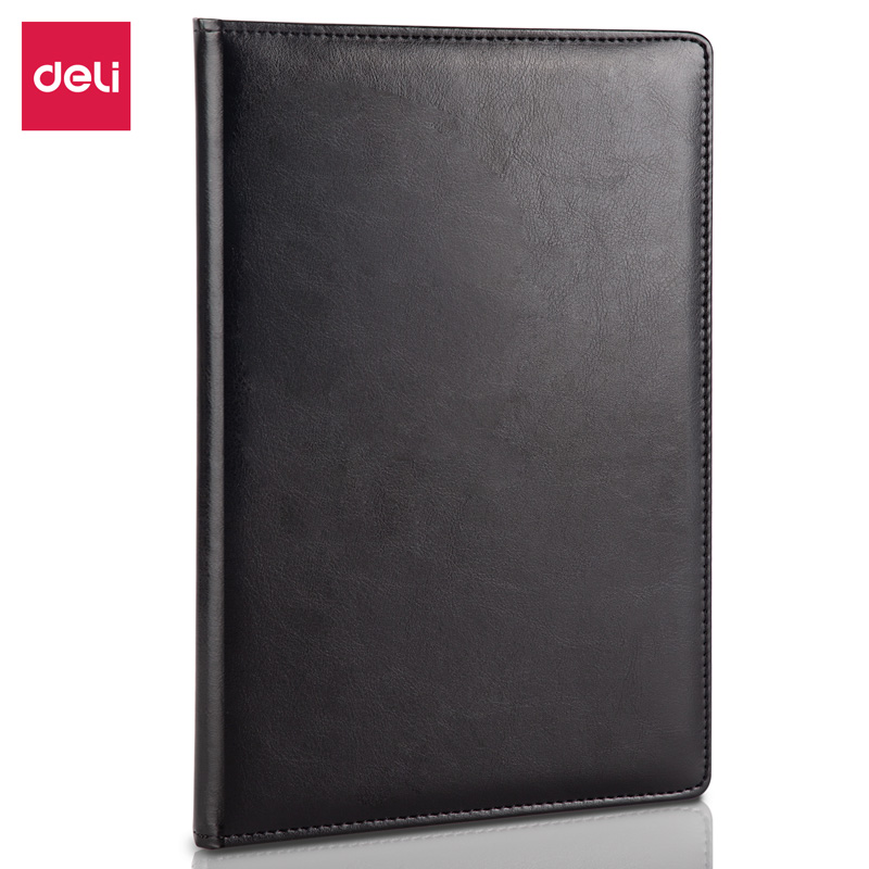 Deli-7994 Leather Cover Notebook