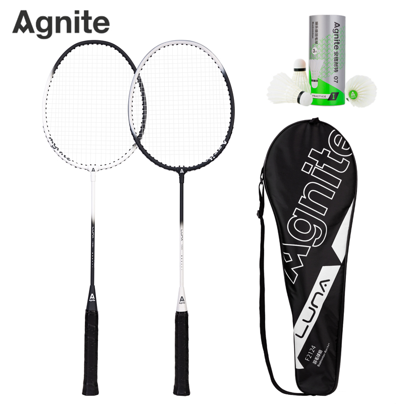 Deli-F2124 Agnite Badminton Racket and Ball Set