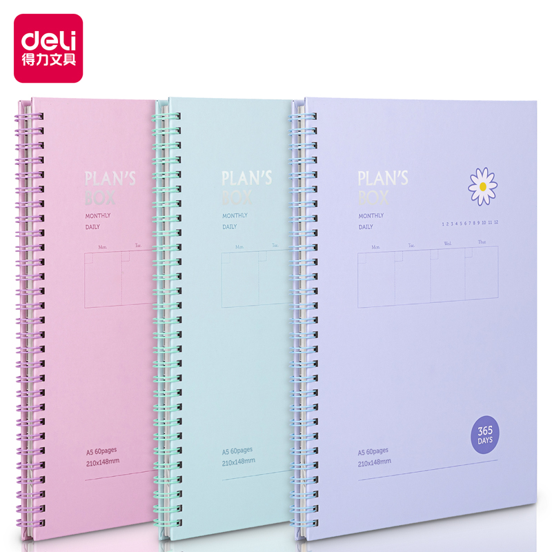 Deli-24200 Spiral Notebook