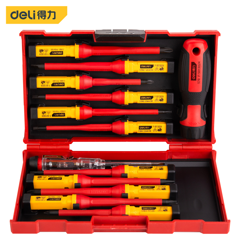Deli-DL510012 Insulation Tool Set