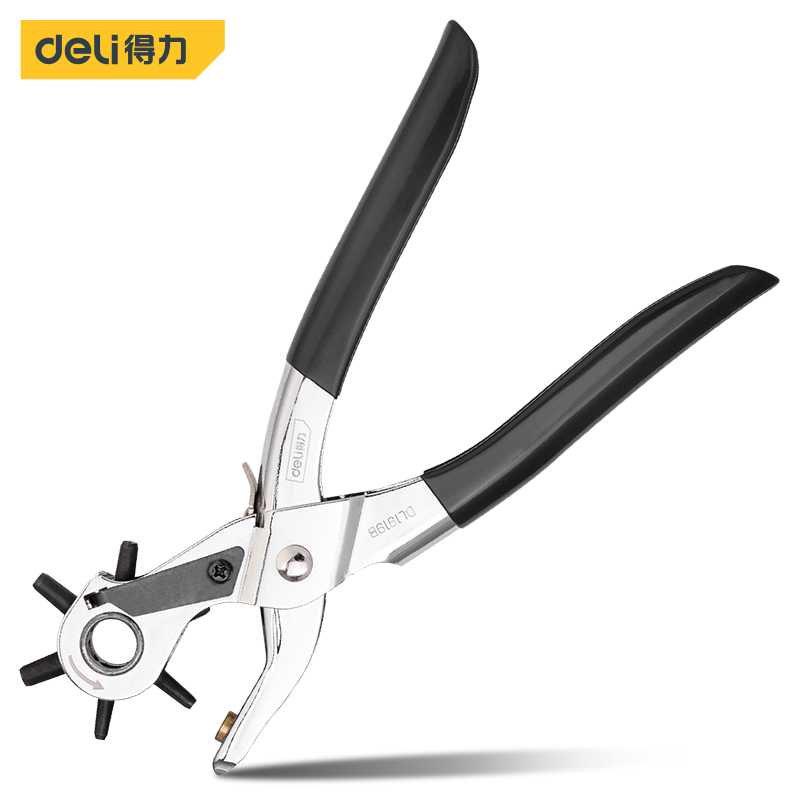 Deli-DL1919B Leather Hole Punch