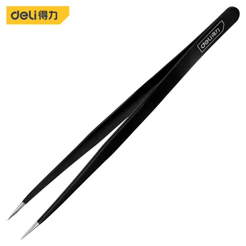 Deli-DL396101 Tweezers Needle Tip