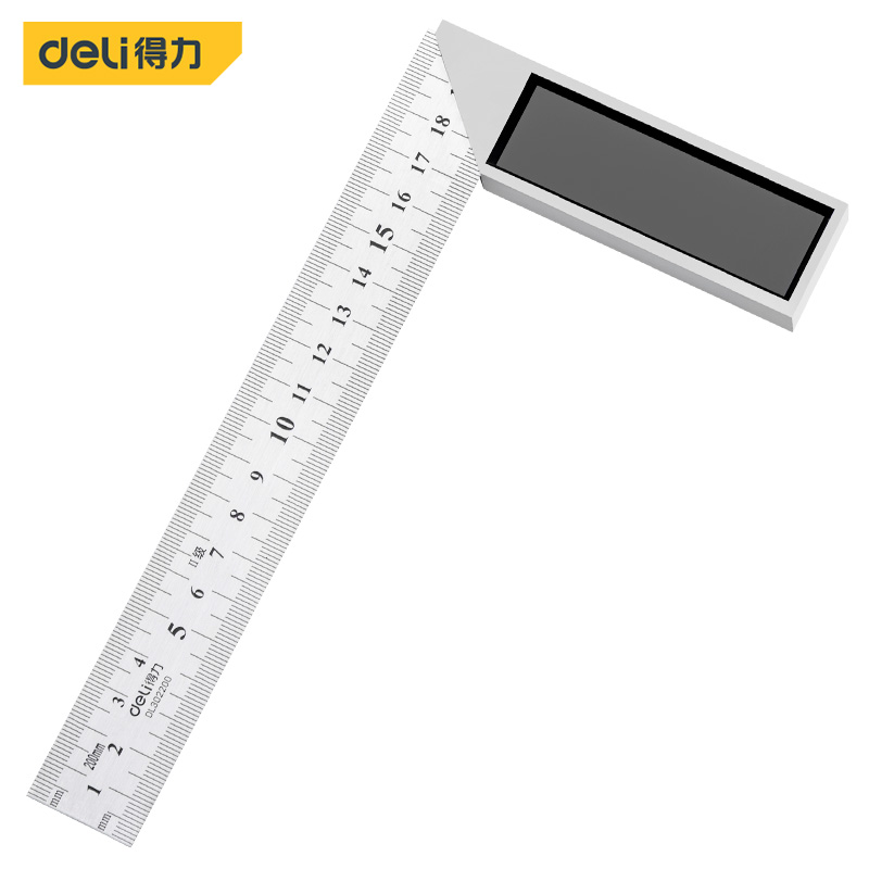 Deli-DL302200 Steel Angle Ruler