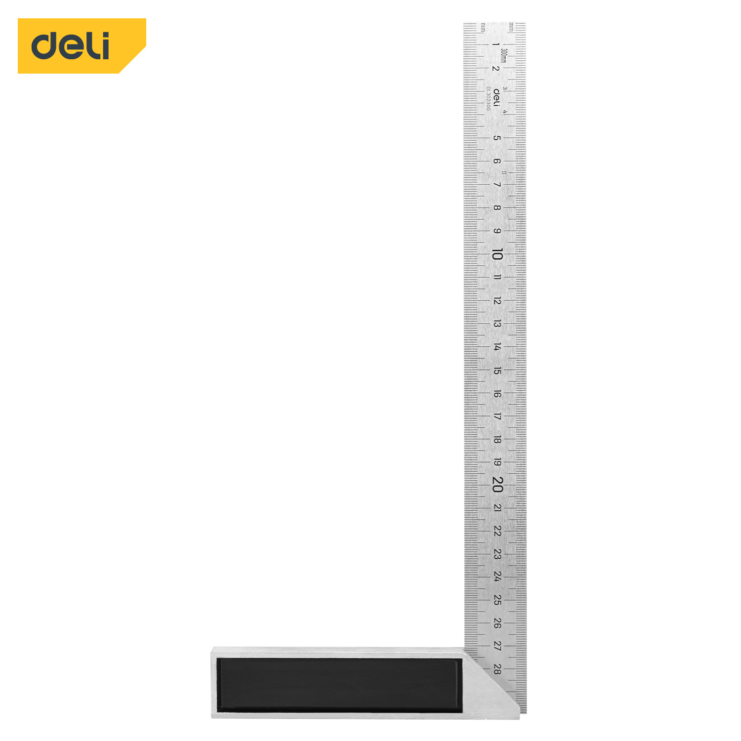 Deli-EDL302300 Steel Angle Ruler