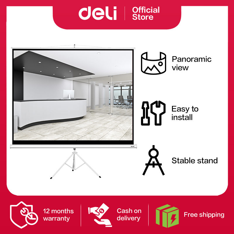 Deli-E50491 Projector and its accessories
