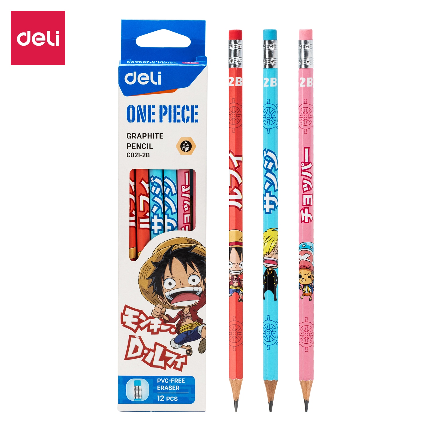 Deli-EC021-2B Graphite pencil