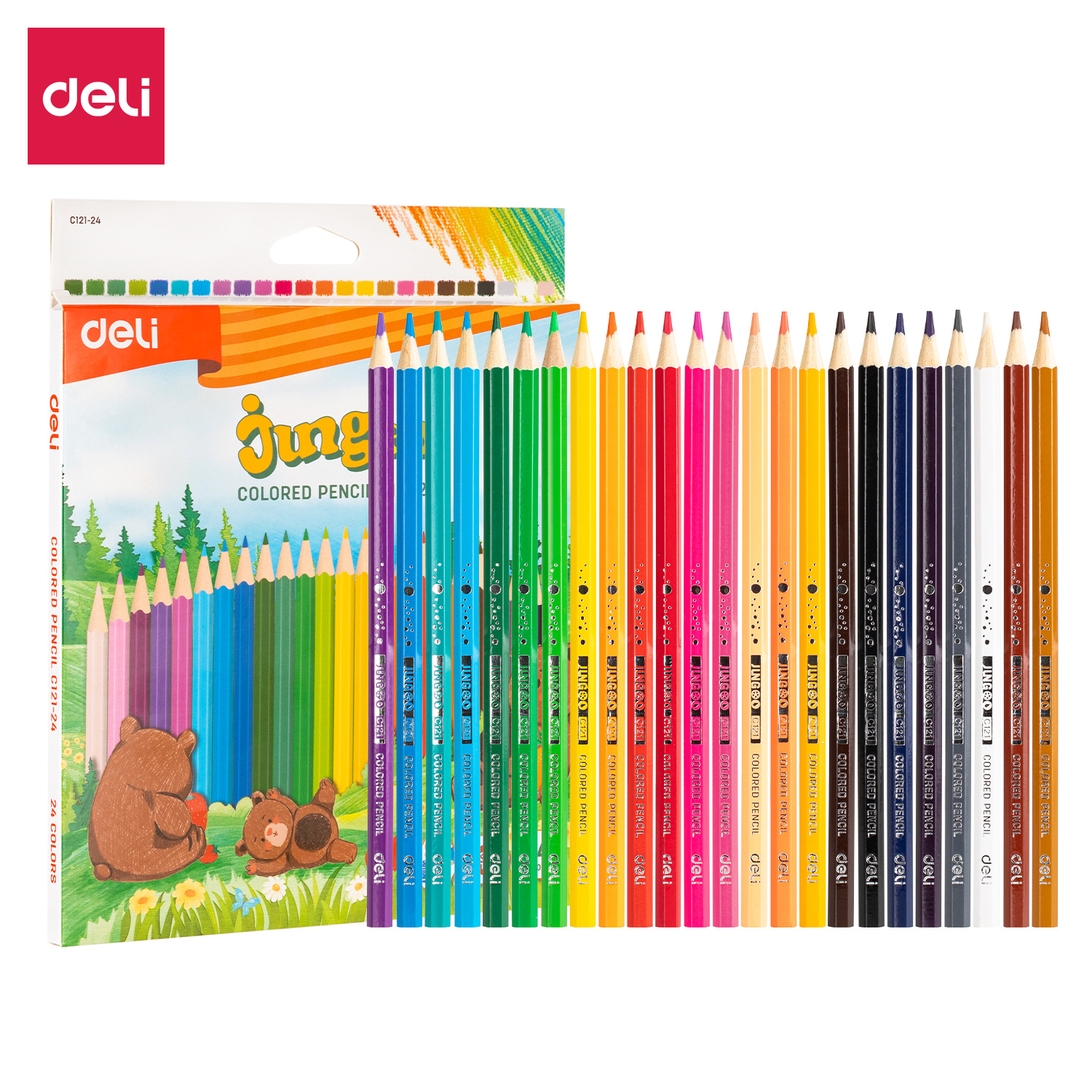 Deli-EC121-24 Colored Pencil