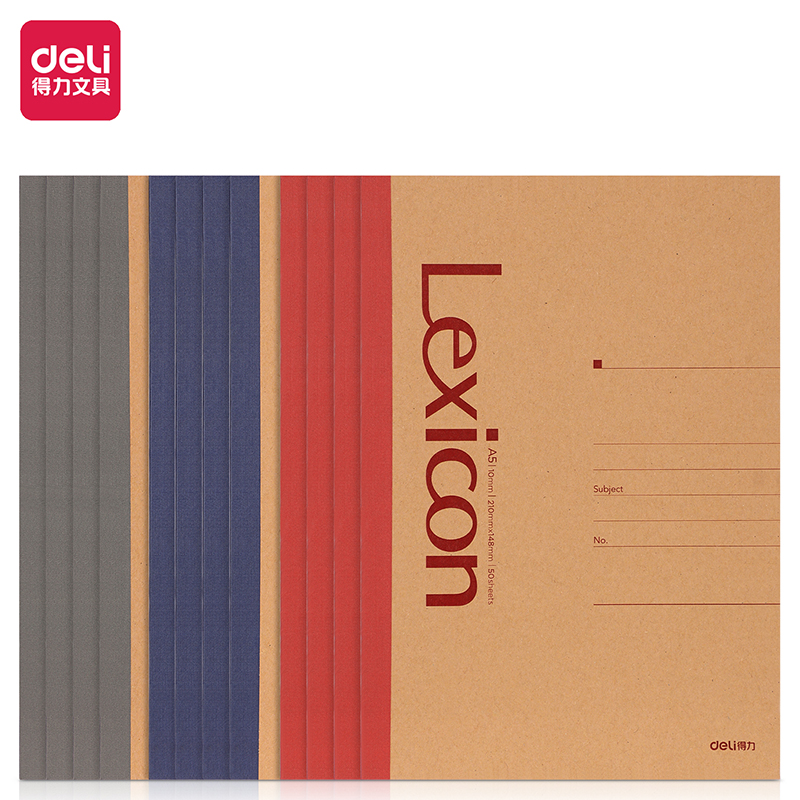 Deli-23210 Soft Cover Notebook