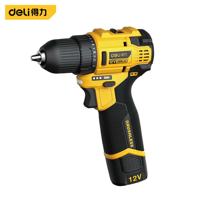 Deli-DL-DZ12-W2D 2Brushless Lithium-Ion Cordless Drill