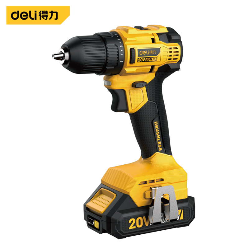 Deli-DL-DZ20-W1D2 Brushless Lithium-Ion Cordless Drill