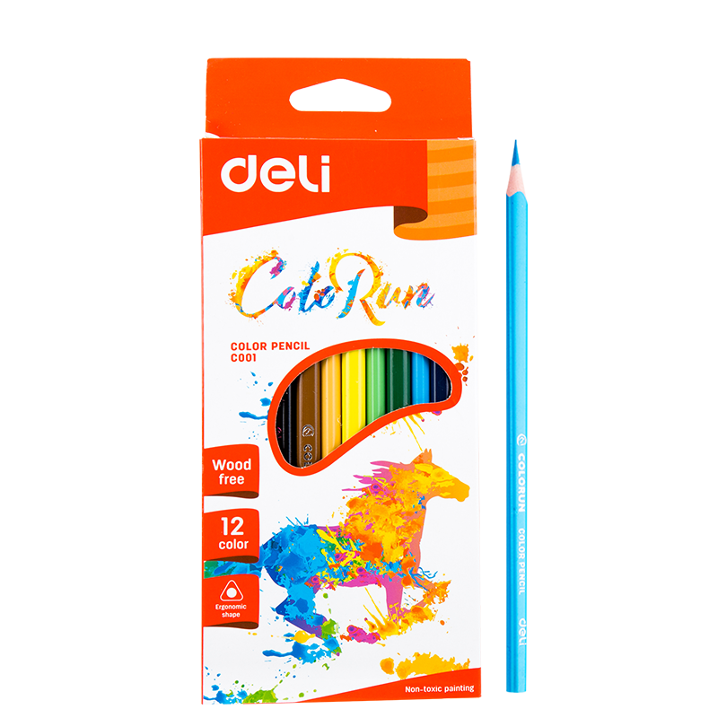 Deli#EC00100 Colored Pencil