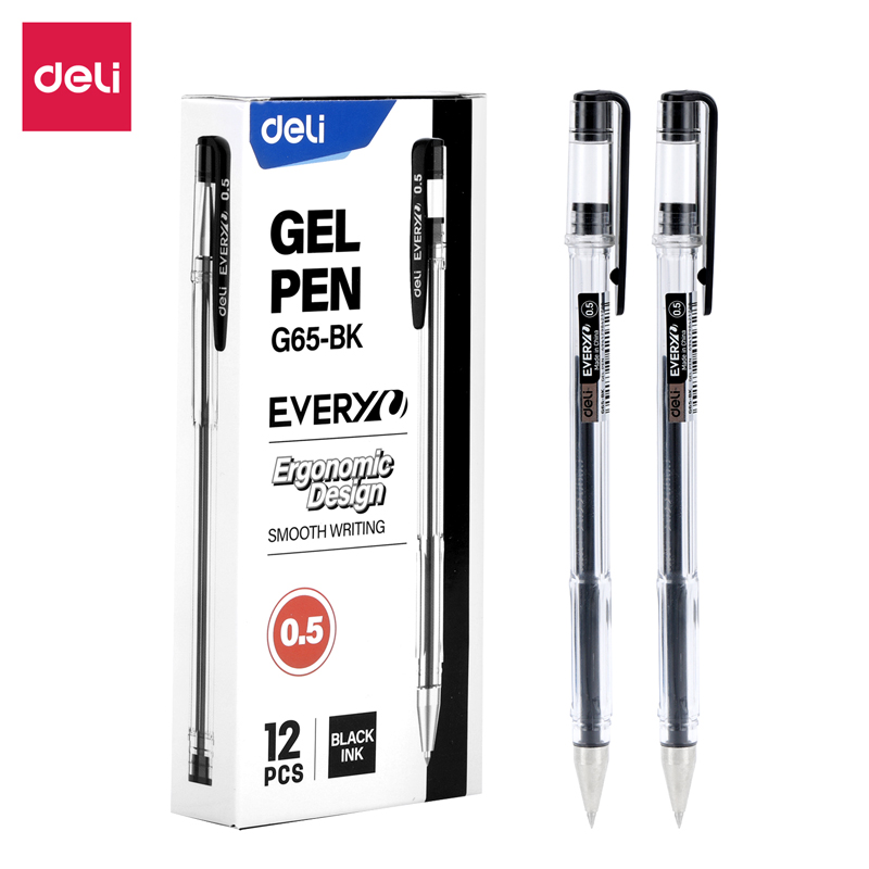 Deli-EG65-BK Gel Pen