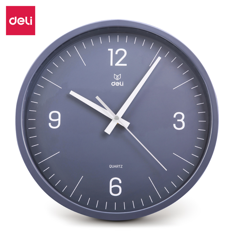 Deli-9006S-BU Wall Clock