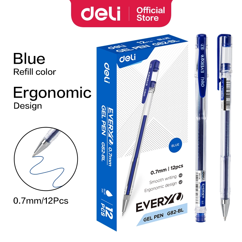 Deli-EG82-BL Gel Pen
