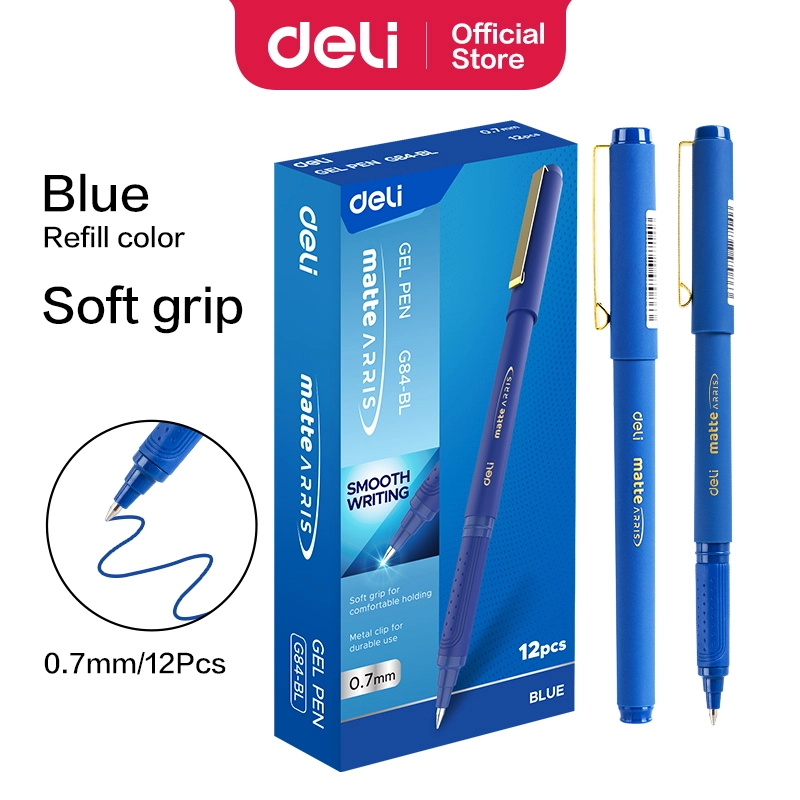 Deli-EG84-BL Gel Pen