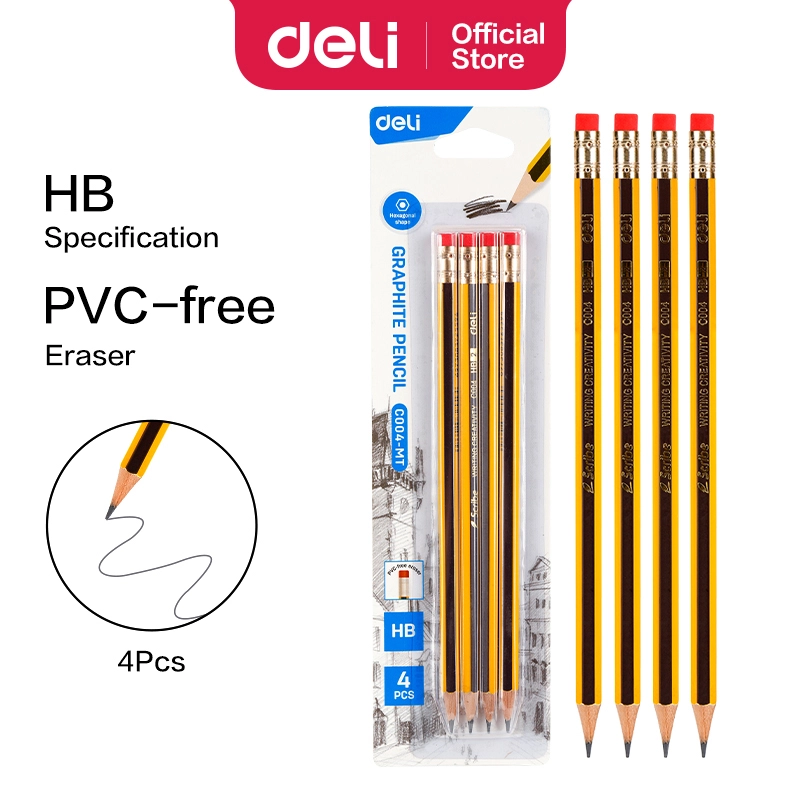 Deli-EC004-MT Graphite Pencil
