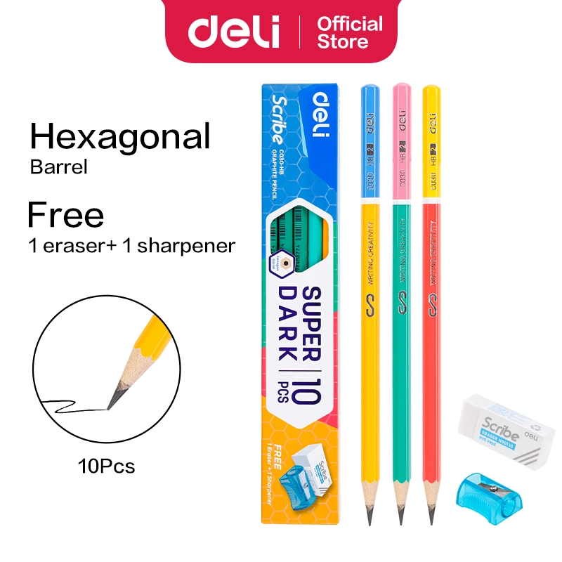 Deli-EC030-HB Graphite Pencil