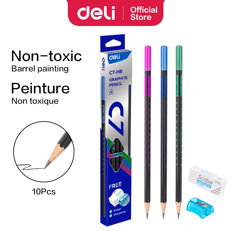 Deli-EC7-HB Graphite Pencil