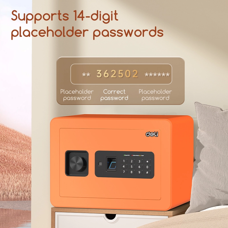 deli et590 fingerprint password safe5