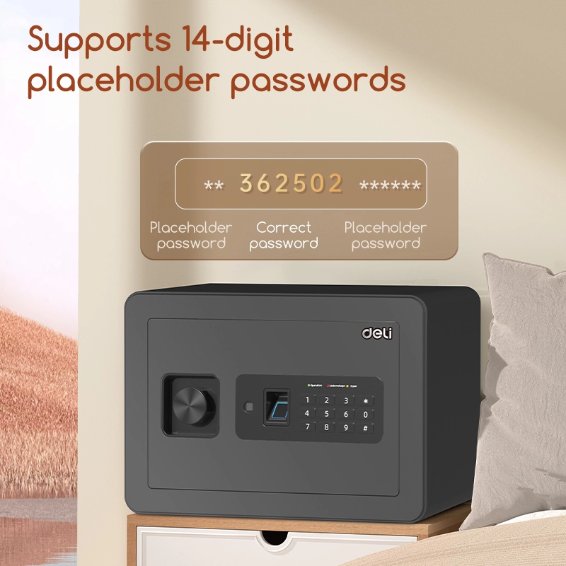 deli et591 fingerprint password safe5