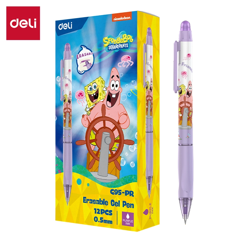 Deli-EG95-PR Erasable Gel Pen