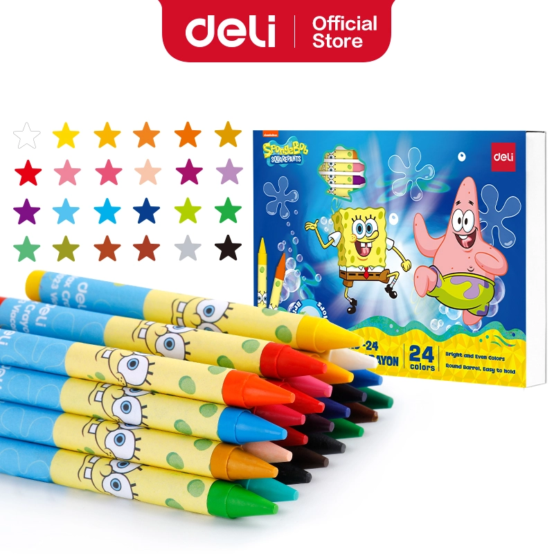 Deli-EC219-24 Wax Crayon