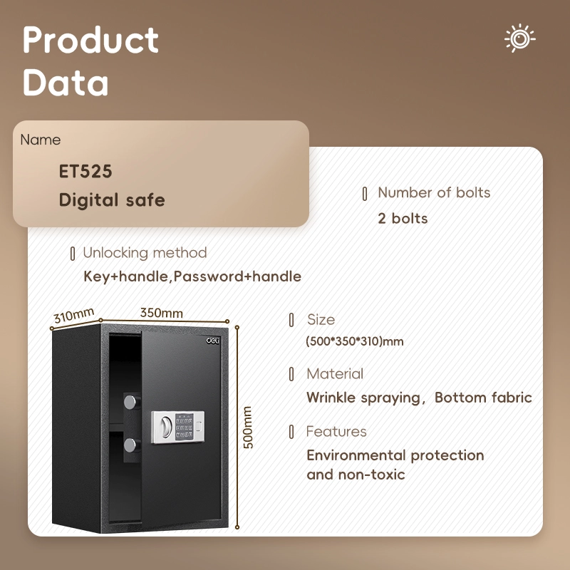 deli et525 digital safe2